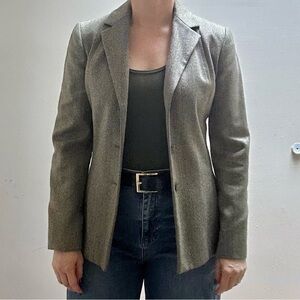 Rena Rowan Vintage 100% Wool Tweed Blazer 2P